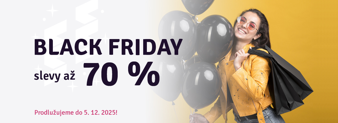 Black Friday se slevami až 70 %
