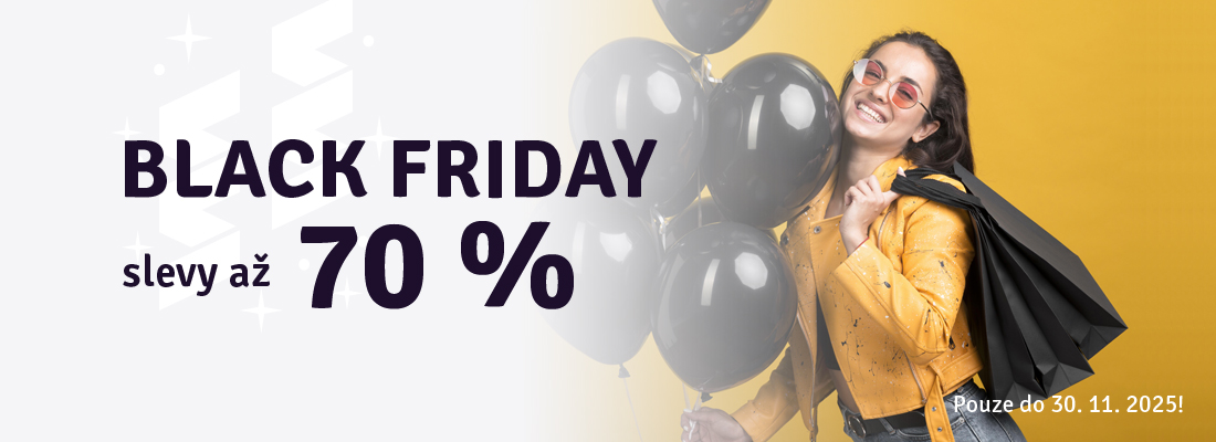 Black Friday se slevami až 70 %