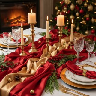 🎄✨ LUXUSNÍ SATÉNY PRO VAŠE KOUZELNÉ VÁNOCE ✨🎄 Přineste do svého domova vánoční kouzlo s luxusními satény, které jsou...